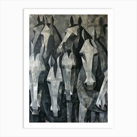 Horses Art Print