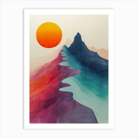 'Sunrise' 82 Art Print