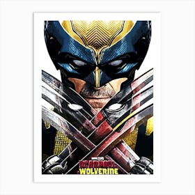 Deadpool And Wolverine 12 Art Print