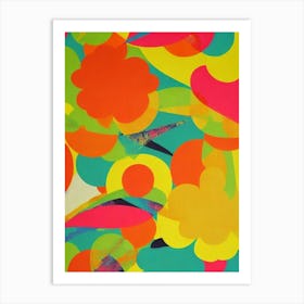 Abstract Birds  Art Print