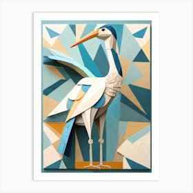 Origami Crane Art Print