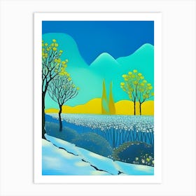 Winter Landscape Art Print