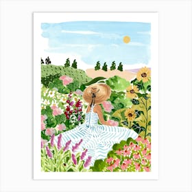 Garden Daydream Art Print