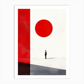 Japanese man Art Print