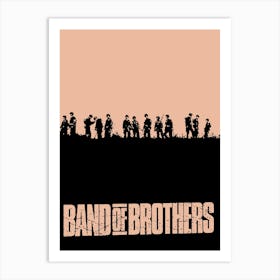 Band Of Brothers movie Art Print