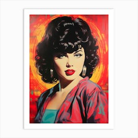 Patsy Cline (2) Art Print