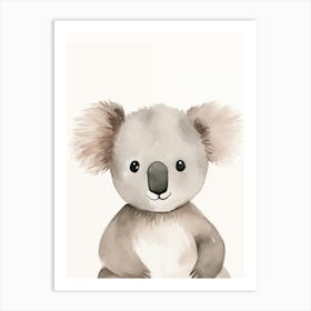 Watercolor Koala Art Print