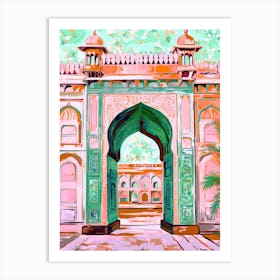India Patrika Gate Travel Housewarming Painting Art Print