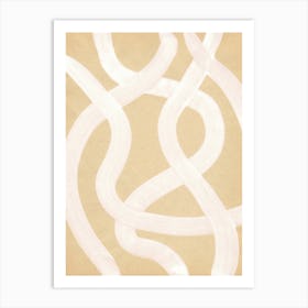 Wavy Lines Art Print