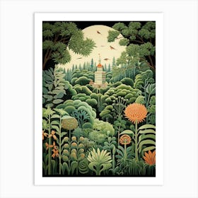 Bellingrath Gardens Usa Henri Rousseau S Style   Art Print