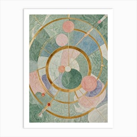 Abstract Marble no1 Art Print