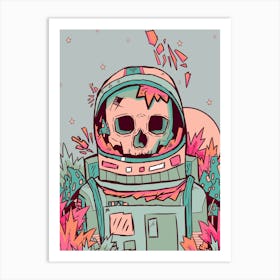 Forgotten Astronaut Art Print
