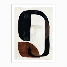 Bancroft Stone Park Bauhaus Minimalist Art Print