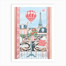 Paris Eiffel Tower France Art Print