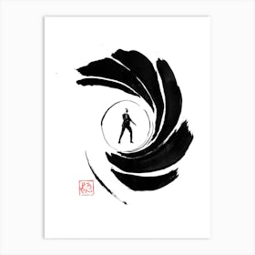 James Bond Barrilet Art Print