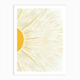 Sunburst 4 Art Print