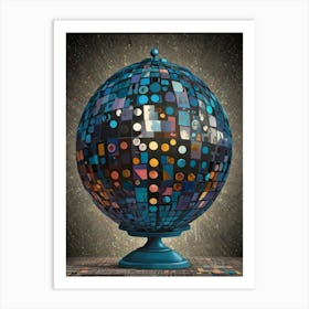 Disco Ball 6 Art Print