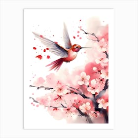 Hummingbird bird Art Print