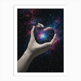 Heart Of Space Art Print