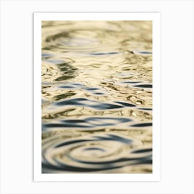 Ripples In The Water 2 Art Print