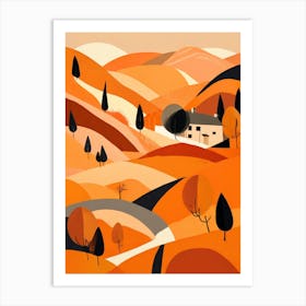 Autumn Landscape Art Print