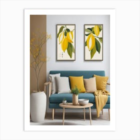 Lemons Art Print