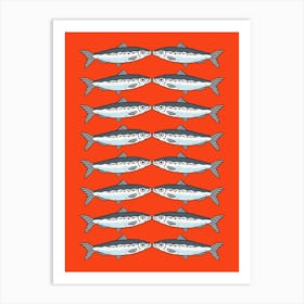 Sockeye Salmon.uk Art Print