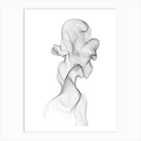 Abstract Figurative Drawing Art Print