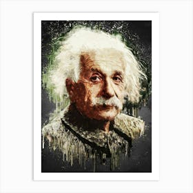 Albert Einstein Art Print