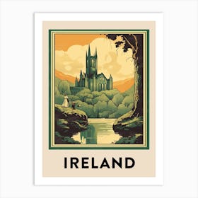 Vintage Travel Poster Ireland 6 Art Print