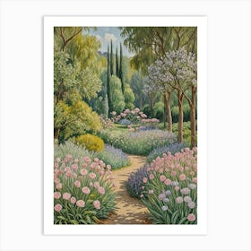 Spectacular Garden Path Poster