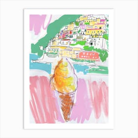 Ice Cream Cone 8 Art Print