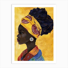 African Woman 9 Art Print