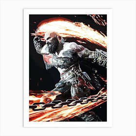 God Of War 3 Art Print