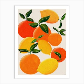 Oranges And Lemons Art Print