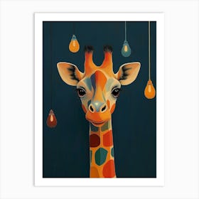 Giraffe Canvas Art Art Print