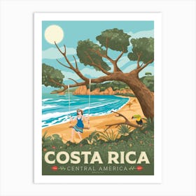 Costa Rica Art Print