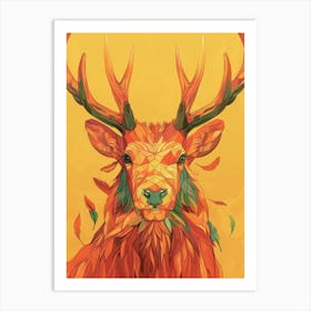 Deer Art Art Print