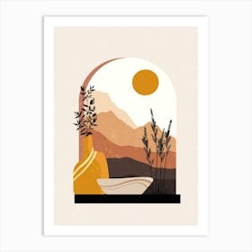 Landscape Painting 13 Art Print