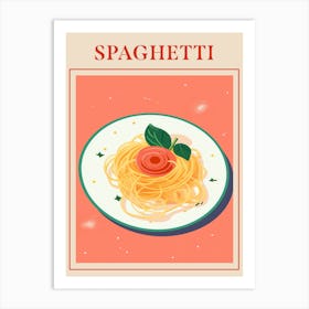 Spaghetti Alle Cipolle Italian Pasta Poster Art Print