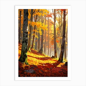 Autumn Forest 5 Art Print