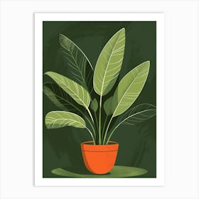 Plant In A Pot 59 Art Print