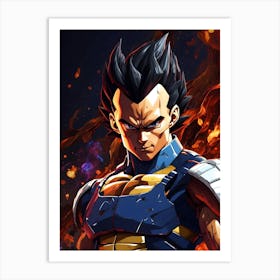 Vegeta Synergy 1 Art Print