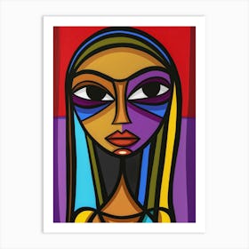 African Woman 166 Art Print