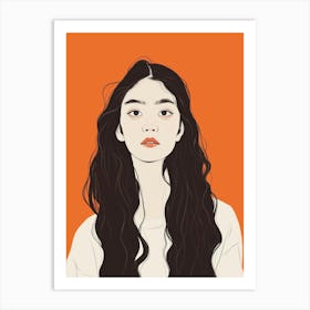 Asian Girl 62 Art Print