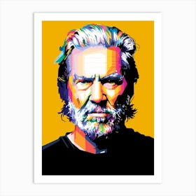 Jeff Bridges Art Print