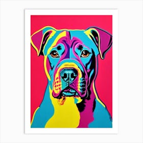 Neapolitan Mastiff Andy Warhol Style Dog Art Print