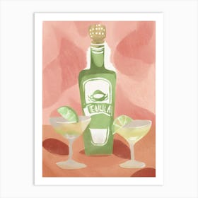 Tequila Art Print