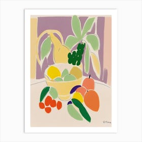 Fruit Bowl 3 Art Print