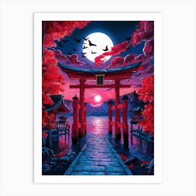 Japanese Torii Gate 1 Art Print